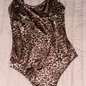 Leopard Print Bodysuit